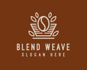 Minimalist Coffee Bean logo design