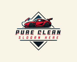 Polish Car Cleaning logo design