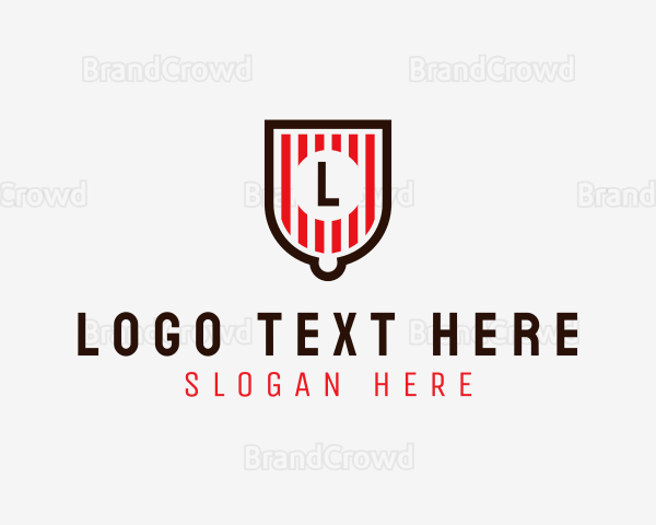 Stripe Badge Company Logo