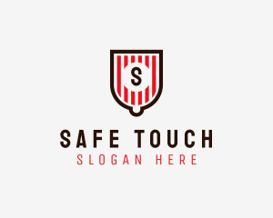 Stripe Badge Company logo design