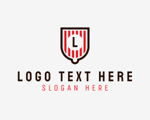 Prisoner - Stripe Badge Company logo design