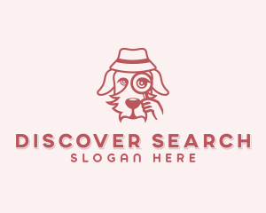 Dog Animal Detective logo design