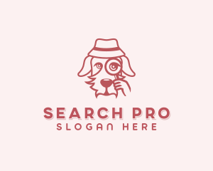 Dog Animal Detective logo design