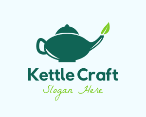 Kettle - Organic Tea Pot logo design