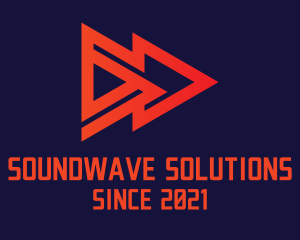 Audio - Fast Forward Audio logo design