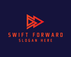 Fast Forward Audio  logo design