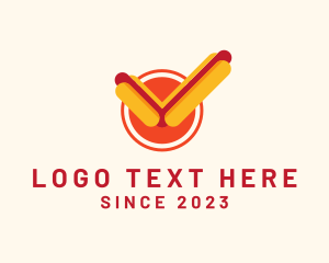 Food Stall - Hot Dog Watch logo design