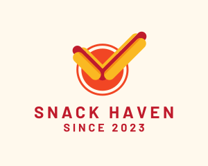 Hot Dog Watch logo design