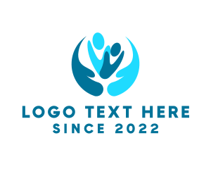 Human Race - Community Group Charity logo design