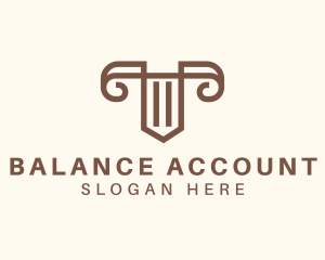 Account - Legal Pillar Finance logo design