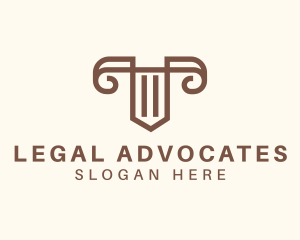 Legal Pillar Finance logo design