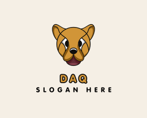 Predator - Cute Dog Head logo design