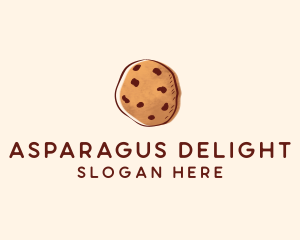 Chocolate Chip Cookie Biscuit logo design