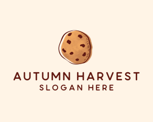 Chocolate Chip Cookie Biscuit logo design