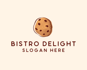 Chocolate Chip Cookie Biscuit logo design