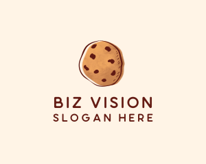 Chocolate Chip Cookie Biscuit logo design