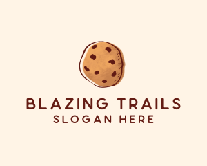 Chocolate Chip Cookie Biscuit logo design