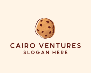 Chocolate Chip Cookie Biscuit logo design