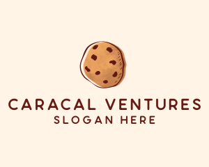 Chocolate Chip Cookie Biscuit logo design