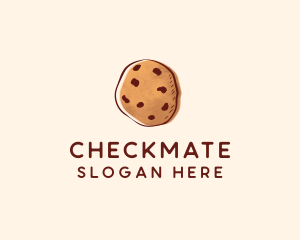 Chocolate Chip Cookie Biscuit logo design