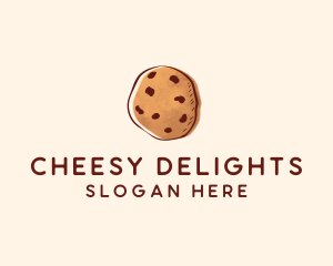 Chocolate Chip Cookie Biscuit logo design