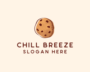 Chocolate Chip Cookie Biscuit logo design