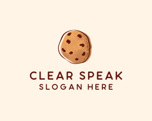 Chocolate Chip Cookie Biscuit logo design