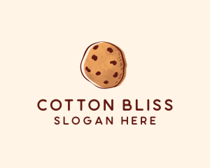 Chocolate Chip Cookie Biscuit logo design