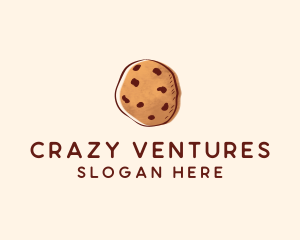 Chocolate Chip Cookie Biscuit logo design