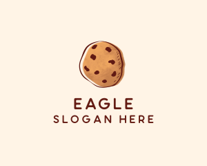 Chocolate Chip Cookie Biscuit logo design