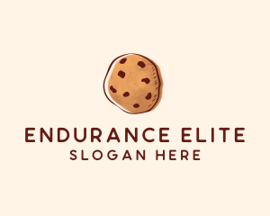 Chocolate Chip Cookie Biscuit logo design