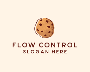 Chocolate Chip Cookie Biscuit logo design