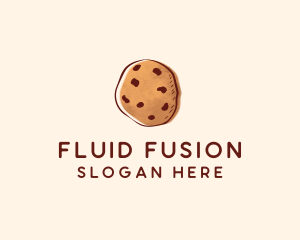 Chocolate Chip Cookie Biscuit logo design