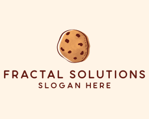 Chocolate Chip Cookie Biscuit logo design