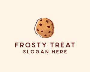 Chocolate Chip Cookie Biscuit logo design