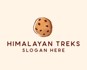 Chocolate Chip Cookie Biscuit logo design