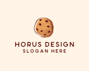 Chocolate Chip Cookie Biscuit logo design