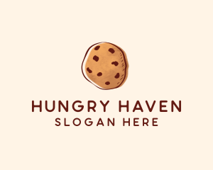 Chocolate Chip Cookie Biscuit logo design