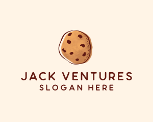 Chocolate Chip Cookie Biscuit logo design