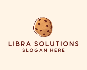 Chocolate Chip Cookie Biscuit logo design