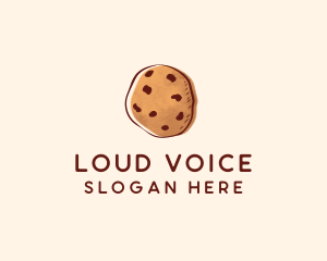 Chocolate Chip Cookie Biscuit logo design