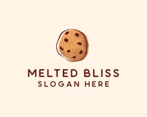 Chocolate Chip Cookie Biscuit logo design