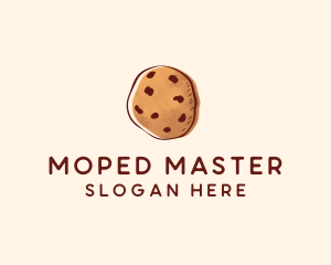 Chocolate Chip Cookie Biscuit logo design