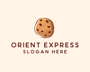 Chocolate Chip Cookie Biscuit logo design