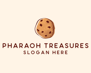 Chocolate Chip Cookie Biscuit logo design