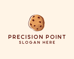 Chocolate Chip Cookie Biscuit logo design