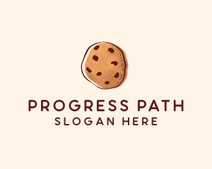 Chocolate Chip Cookie Biscuit logo design