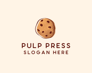 Chocolate Chip Cookie Biscuit logo design