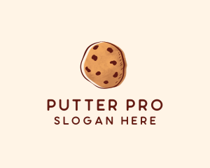 Chocolate Chip Cookie Biscuit logo design