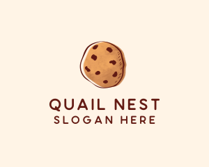 Chocolate Chip Cookie Biscuit logo design